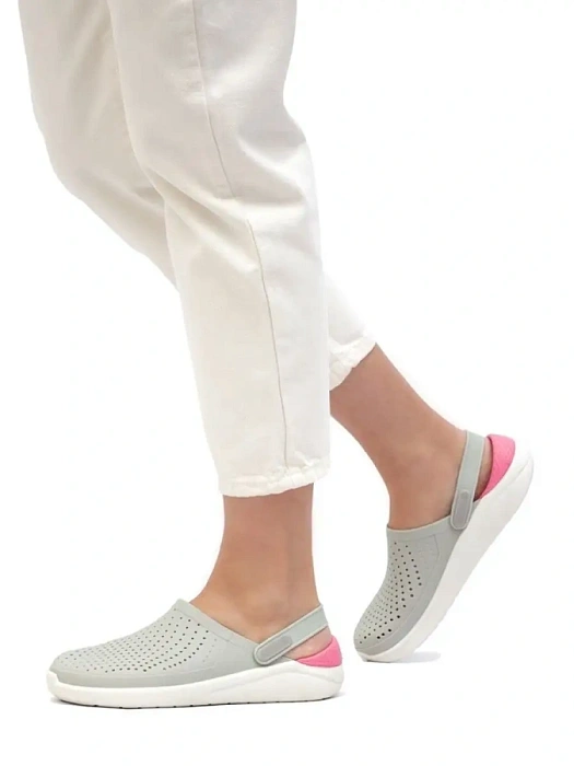 Женские сабо eObuv серые, артикул 437311/01-03EB