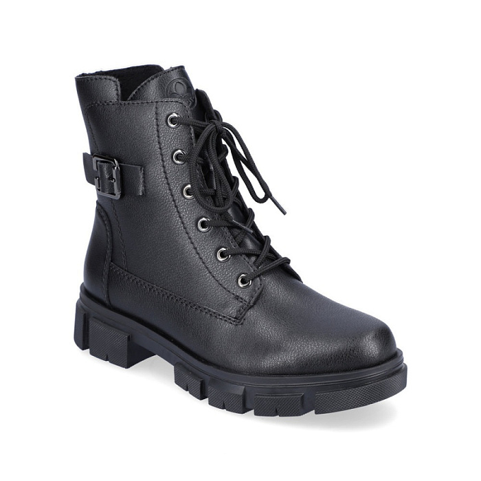 Женские берцы RIEKER черные, артикул Y7114-00