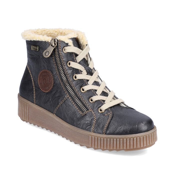 Женские ботинки REMONTE черные, артикул R7980-02