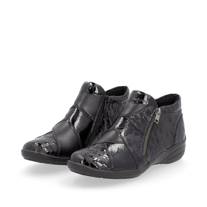 Женские ботинки REMONTE черные, артикул R7674-04