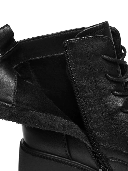 Женские ботинки basic FEDERICA RODARI черные, артикул 42E-Q921-1A