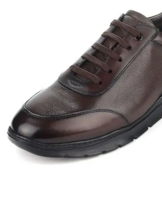 Мужские кроссовки BRUNO RENZONI  коричневые, артикул YS230AB-H62B