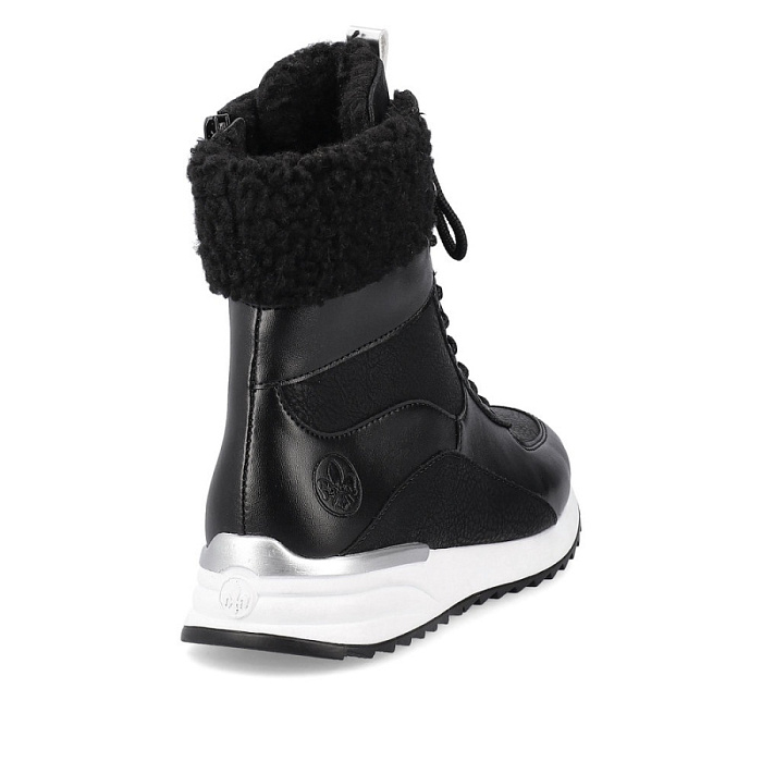 Женские ботинки basic RIEKER черные, артикул X8003-00