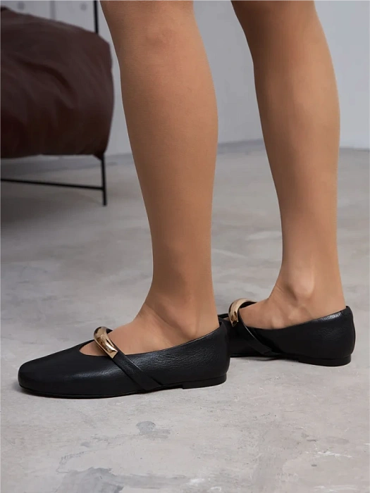 Женские туфли SOFIA-ALEXANDRA черные, артикул 38E-B140-H445D2-25W