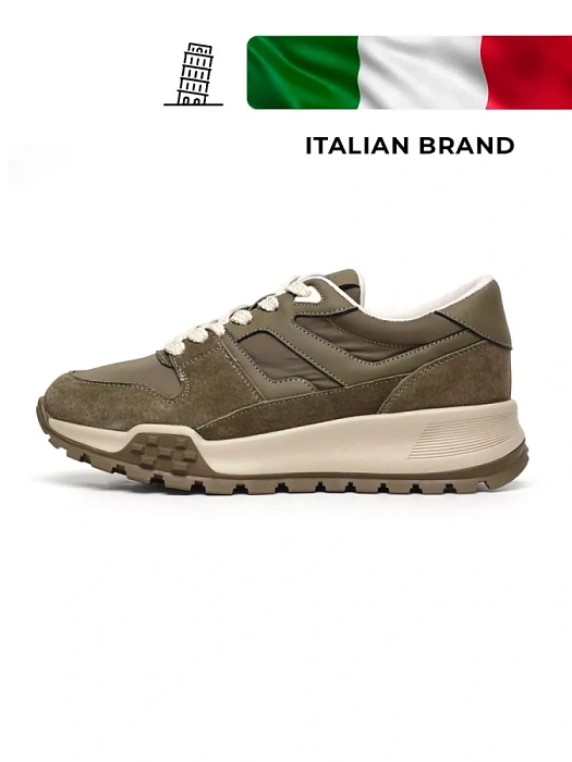 Женские кроссовки SOFIA-ALEXANDRA зеленые, артикул SA18563-WT/8