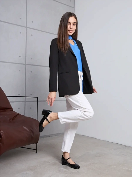 Женские туфли SOFIA-ALEXANDRA черные, артикул 38E-HF1391-25W