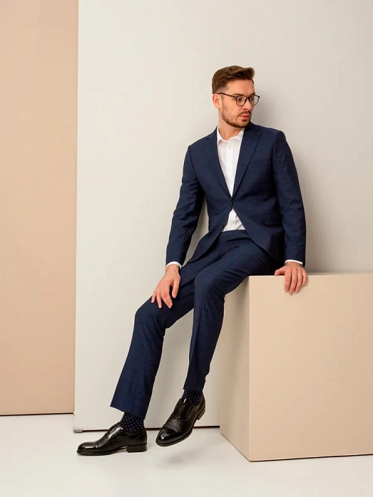 Мужские оксфорды BRUNO RENZONI  черные, артикул 5408A-910F-1