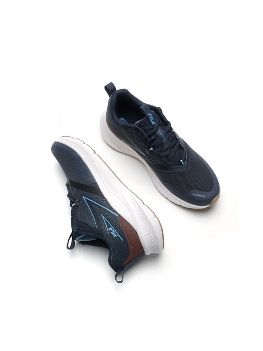 Мужские кроссовки FILA синие, артикул 126218-Z4