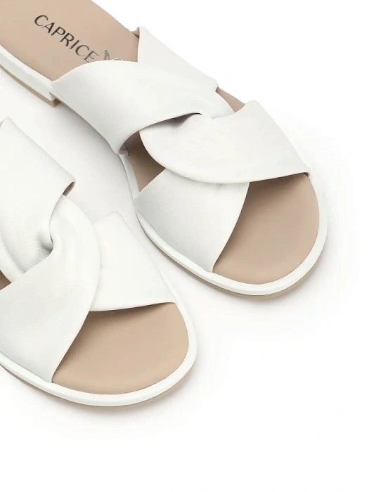 Женские пантолеты CAPRICE белые, артикул 9-27100-42-102