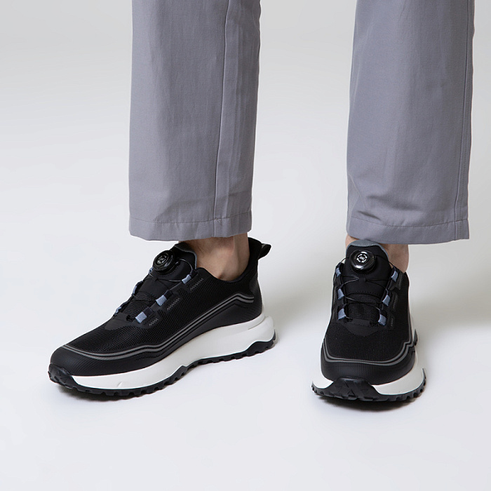 Мужские кроссовки BRUNO RENZONI  черные, артикул DQ81521-1