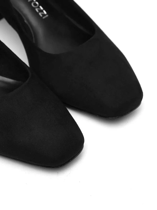 Женские туфли лодочки basic MARCO TOZZI черные, артикул 2-22424-42-001