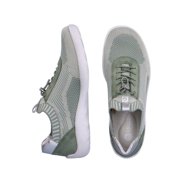 Женские кроссовки REMONTE зеленые, артикул R3518-52