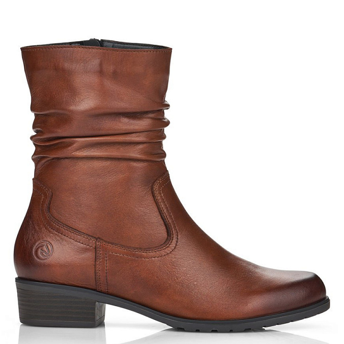 Женские полусапоги REMONTE коричневые, артикул D6886-22