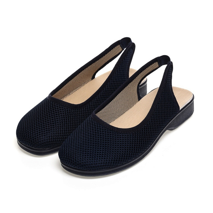 Женские слингбэки IMARA синие, артикул 183_16903_805