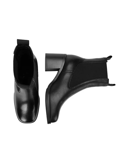 Женские челси FEDERICA RODARI черные, артикул 7E-3H404-855