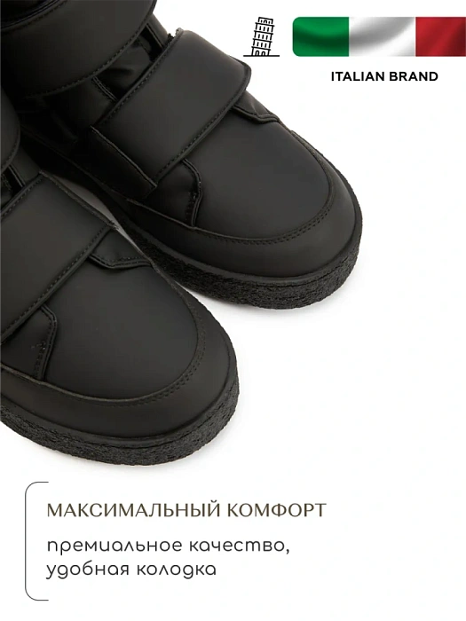 Женские дутики SOFIA-ALEXANDRA черные, артикул ZF1514-4-1C