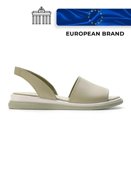 Женские босоножки  eObuv зеленые, артикул 88-857057