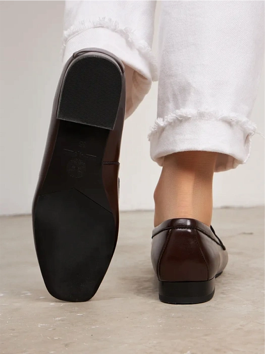 Женские туфли FEDERICA RODARI коричневые, артикул 4E-5136-202B-25W