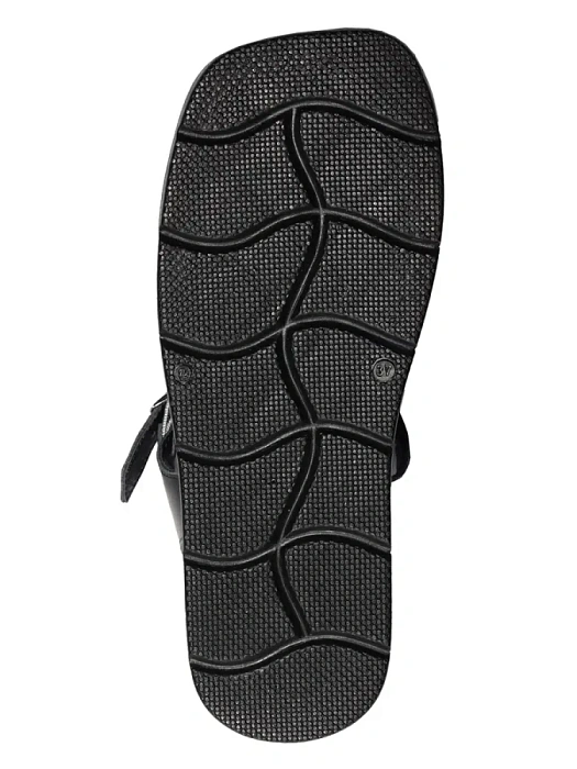 Женские сандалии eObuv черные, артикул 0482-4352-57