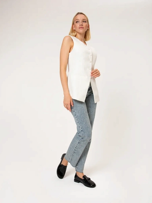 Женские лоферы SOFIA-ALEXANDRA черные, артикул 51-TMU11-7-501