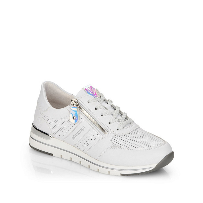 Женские кроссовки REMONTE белые, артикул R6705-80