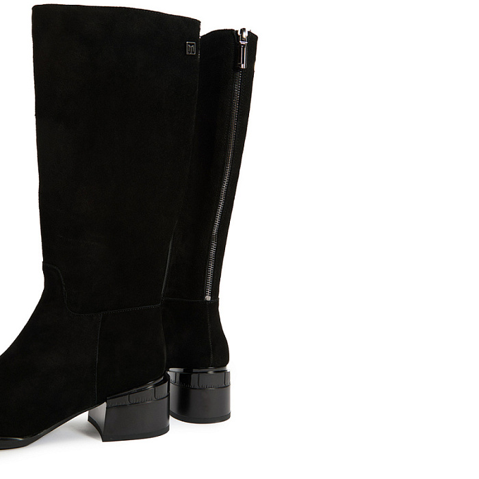 Женские сапоги FEDERICA RODARI черные, артикул 44E-D110-25W