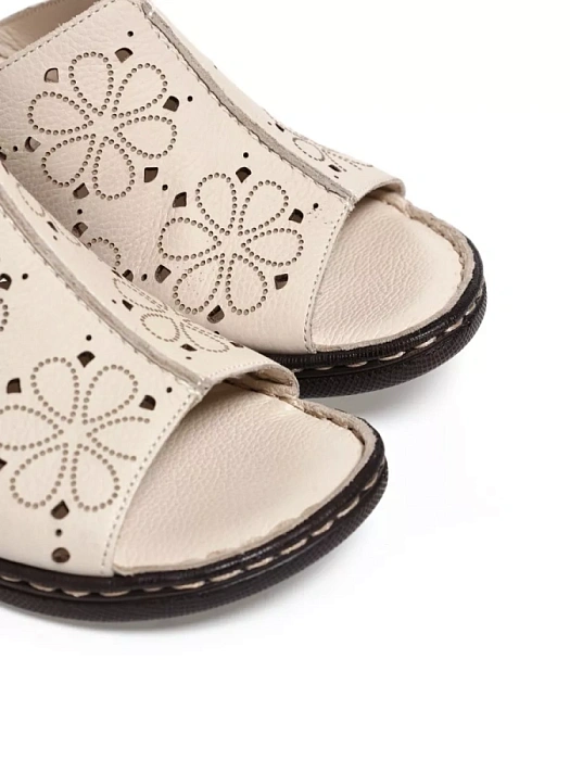 Женские сабо CAPRICE бежевые, артикул 9-27206-42-402