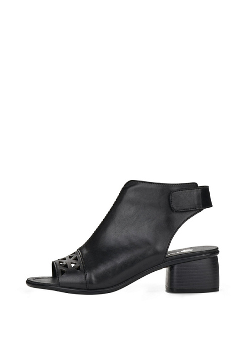 Женские босоножки  REMONTE черные, артикул R8772-00