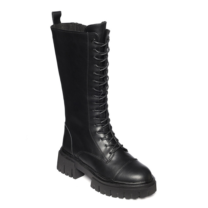 Женские сапоги basic Donna Daniella  черные, артикул C738-070