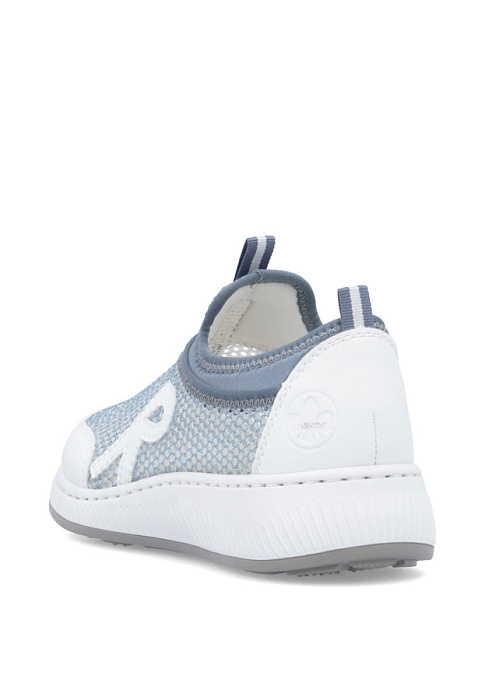 Женские кроссовки RIEKER белые, артикул N5554-12