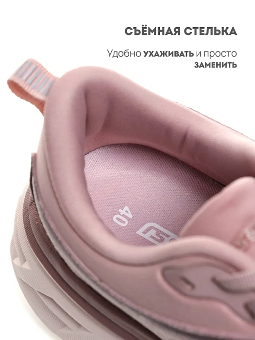 Женские кроссовки RS SPORT розовые, артикул LK234A2W_PINK
