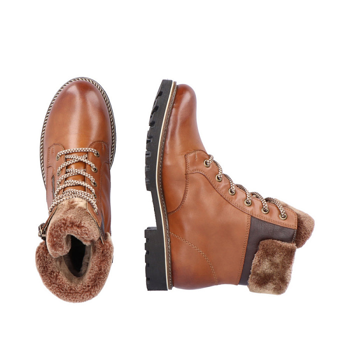 Женские ботинки basic REMONTE коричневые, артикул D8463-25