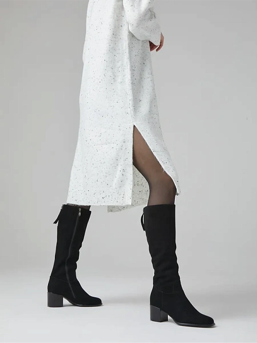 Женские сапоги basic FEDERICA RODARI черные, артикул 7E-3H471-913