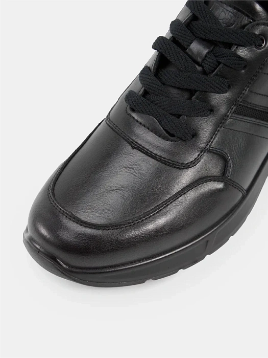 Мужские кроссовки BRUNO RENZONI  черные, артикул DSHD-DM001