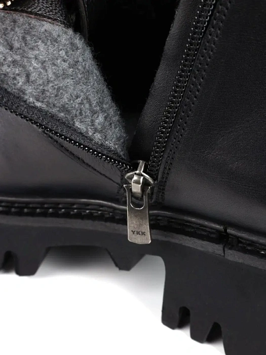 Женские ботинки basic Donna Daniella  черные, артикул 895-1-01