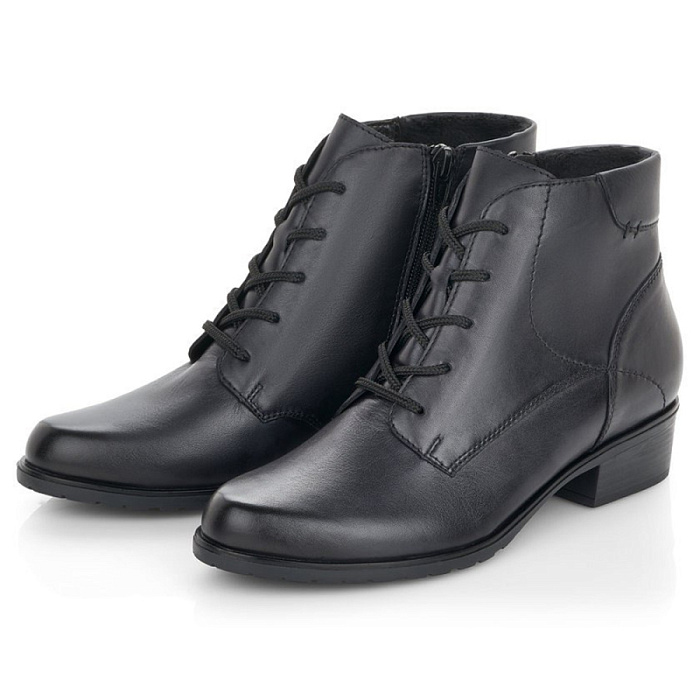 Женские ботинки basic REMONTE синие, артикул D6877-14