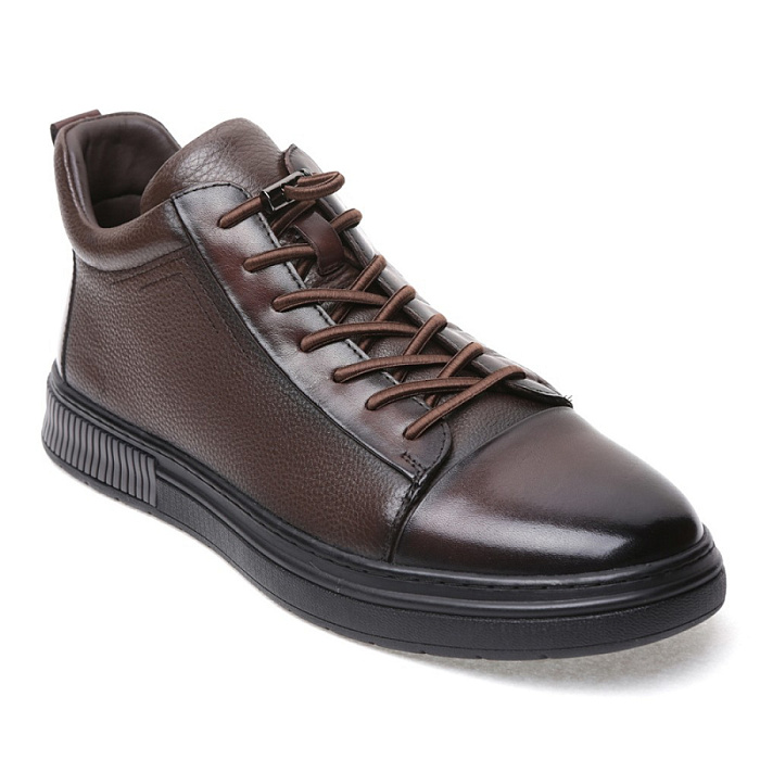 Мужские ботинки basic BRUNO RENZONI  коричневые, артикул YS950X-K4B-R