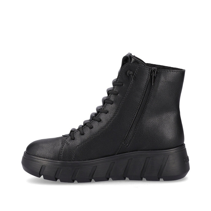 Женские ботинки basic RIEKER черные, артикул Y3550-00