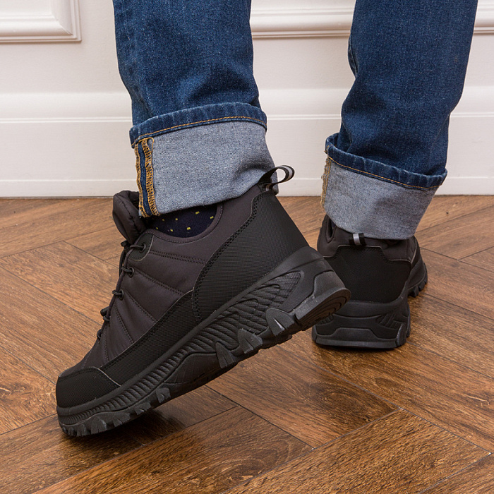 Мужские кроссовки BRUNO RENZONI  серые, артикул 138153/13-02BR