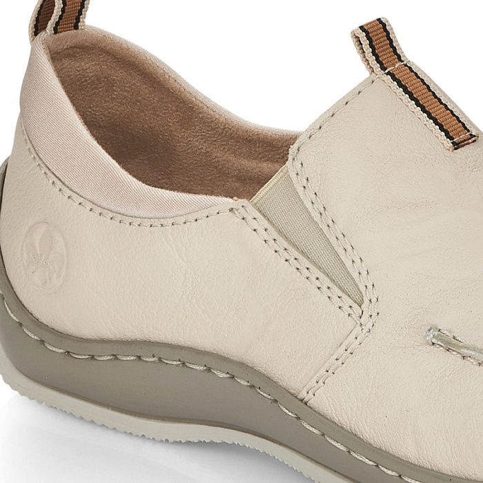 Женские туфли basic RIEKER бежевые, артикул L1779-60