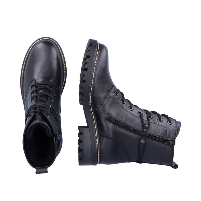 Женские ботинки basic REMONTE черные, артикул D0B75-01