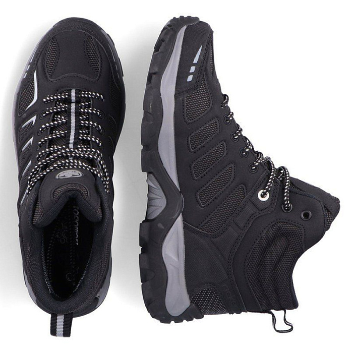 Женские ботинки basic RIEKER черные, артикул X8820-00