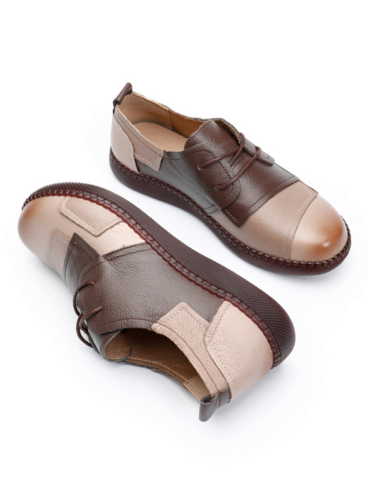 Женские туфли eObuv коричневые, артикул DB-S22-LM3-2211-30W1