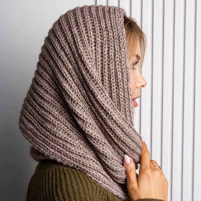 Головной убор FEDERICA RODARI, артикул 704/24_L.Brown