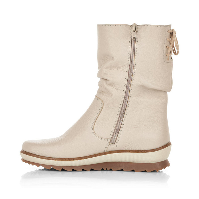 Женские полусапоги REMONTE бежевые, артикул R8471-80