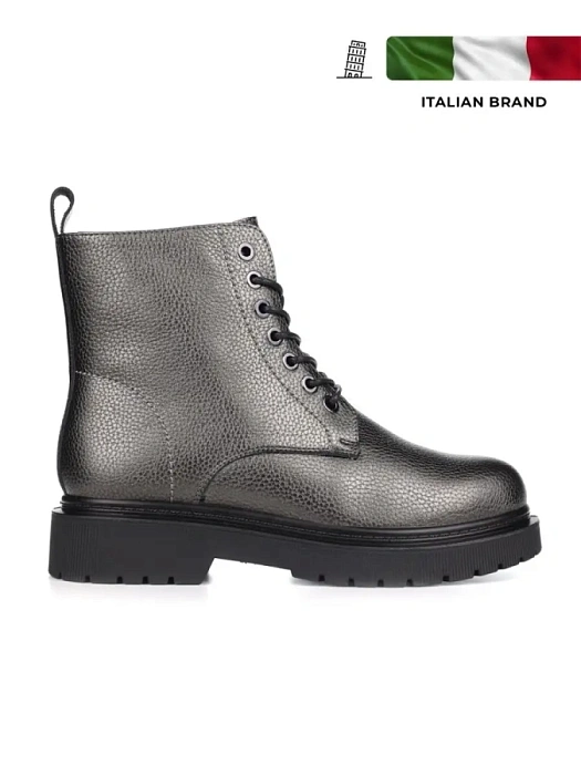 Женские ботинки Donna Daniella  серые, артикул AC025-011