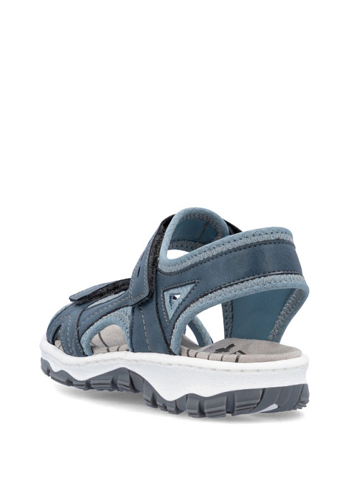 Женские сандалии RIEKER синие, артикул 68866-12