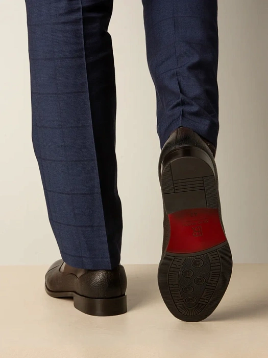 Мужские оксфорды BRUNO RENZONI  коричневые, артикул 5332A-789B