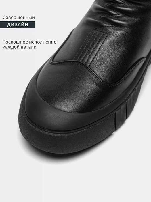 Мужские челси BRUNO RENZONI  черные, артикул BR15569-MT/10