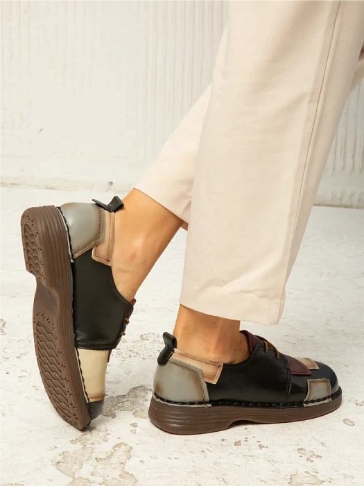 Женские туфли eObuv черные, артикул DA-W25-WLM3-HP23-2